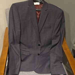 Express 38R Photographer Slim Fit Charcoal Gray Blazer. New w/o tags.